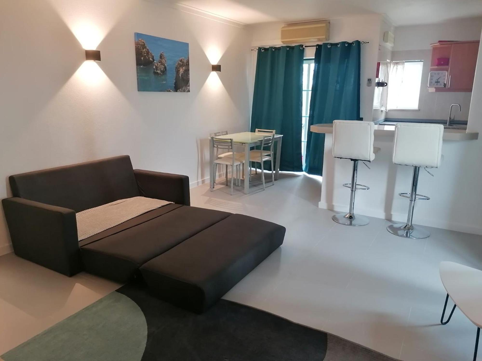 Alvor - Vitors Plaza Apartamento Портіман Екстер'єр фото