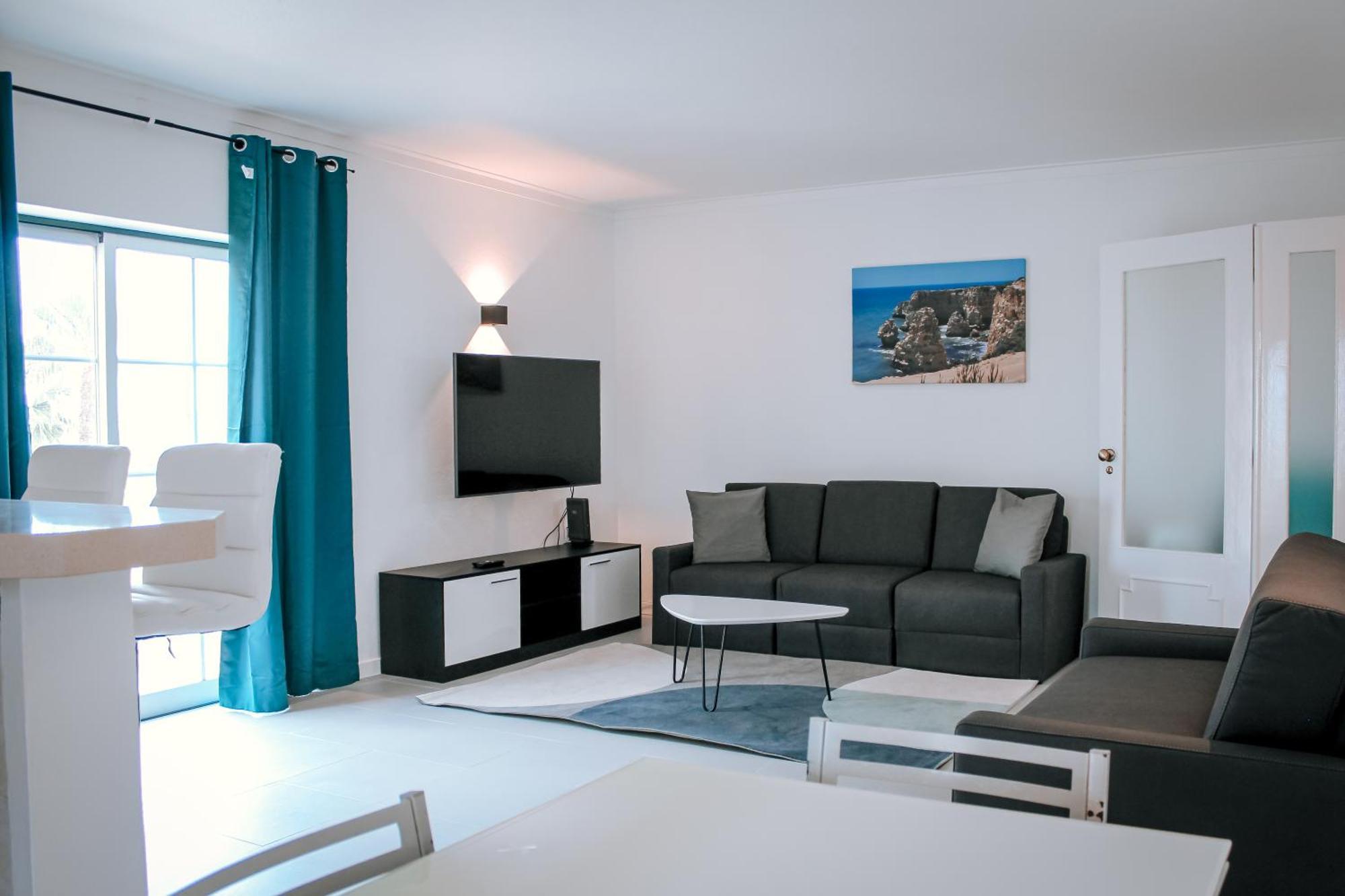 Alvor - Vitors Plaza Apartamento Портіман Екстер'єр фото